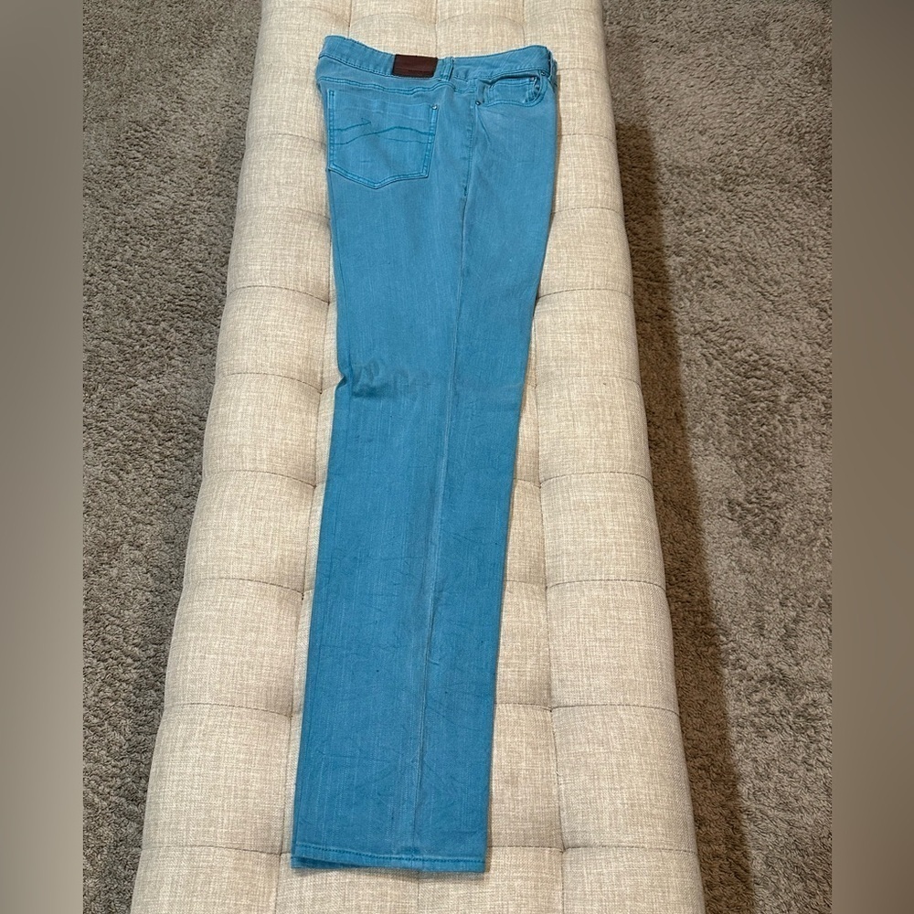 DKNY Soho Skinny Jeans - Size 10, Bright Blue-EUC - Picture 3 of 10